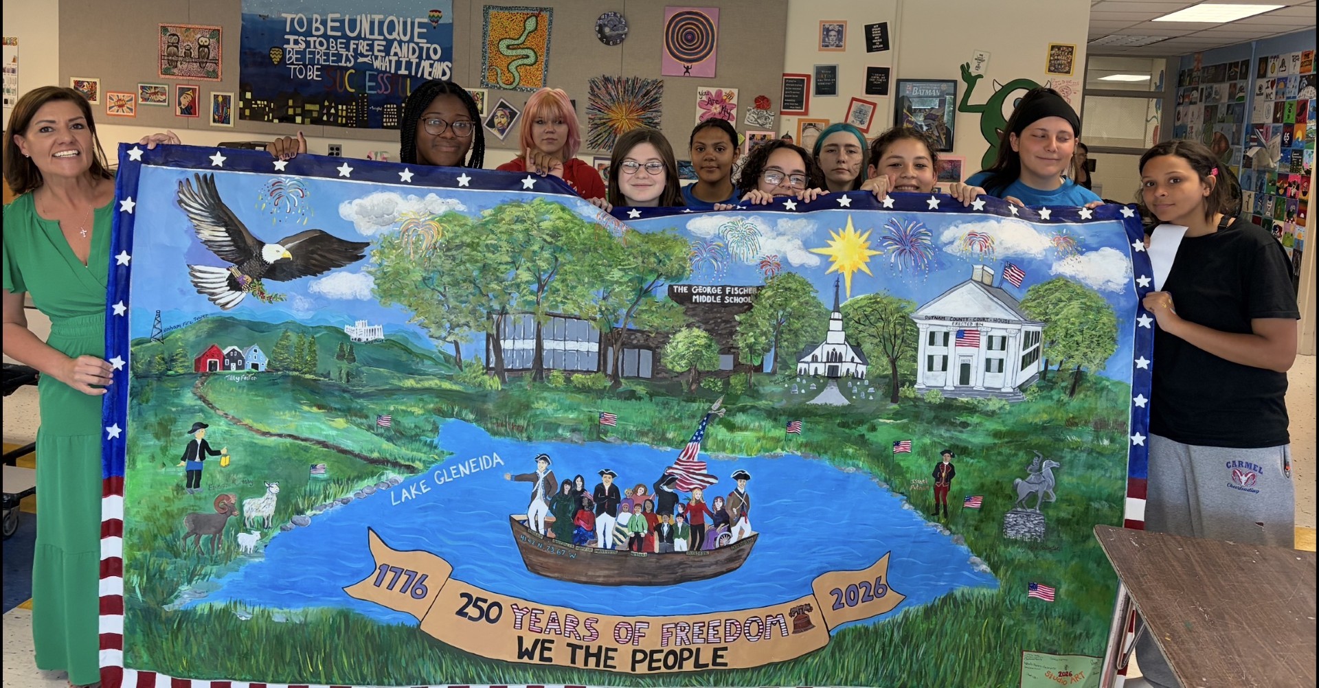 History in a Mural