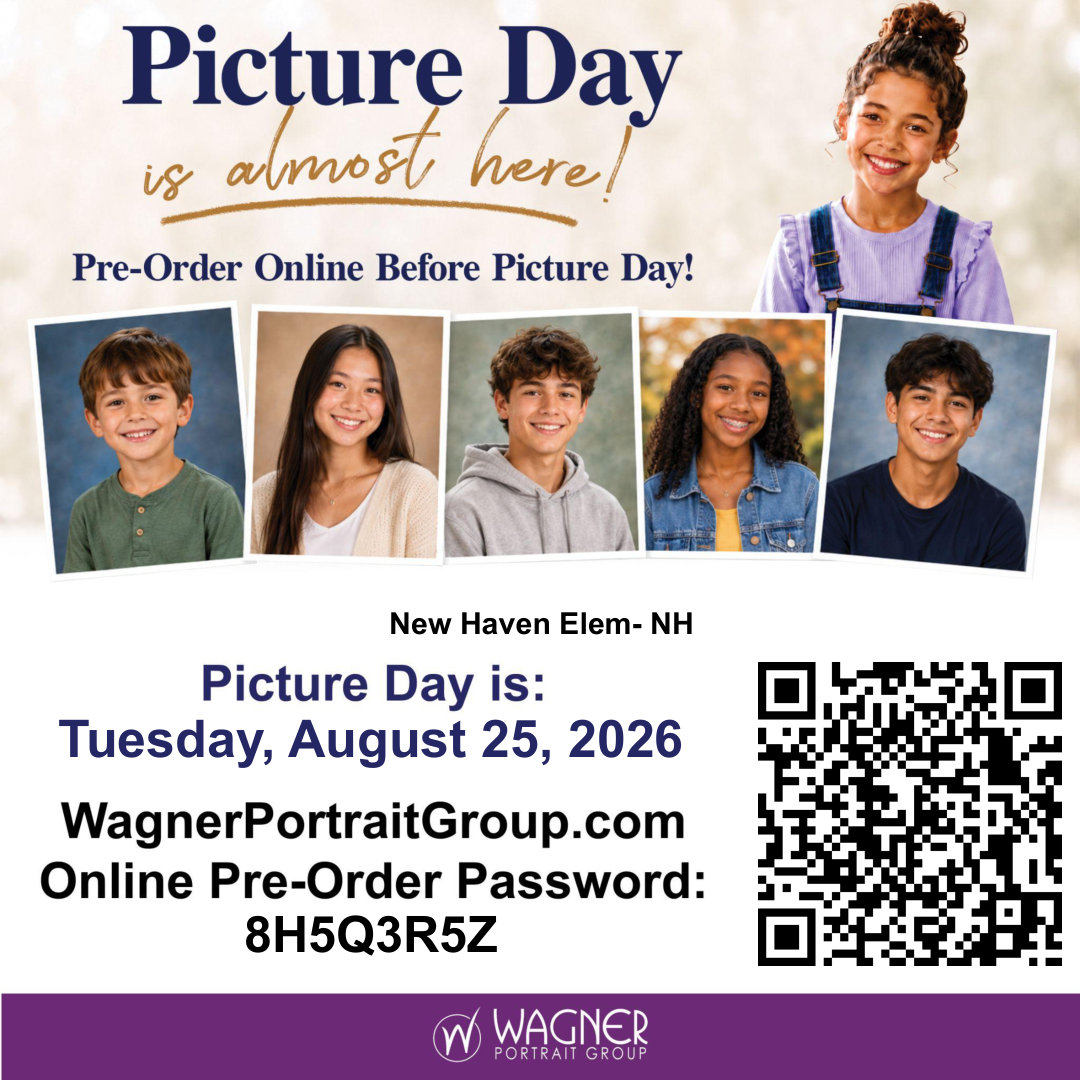 NHES Picture Day is Tuesday, August 25th!