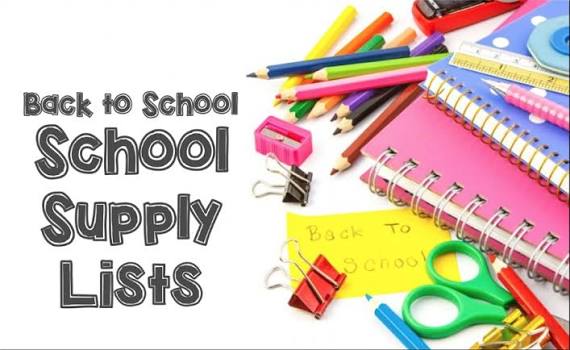 School Supply List 
