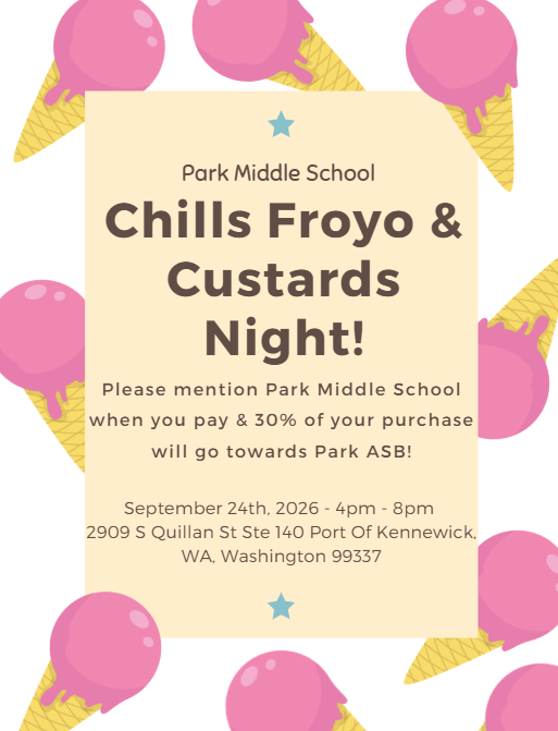 Chills Froyo & Custards Fundraiser!!
