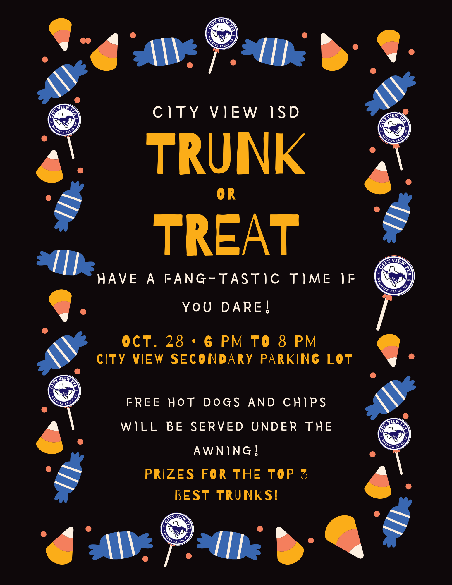 City View Trunk or Treat – We Need Your Trunks! 🎃