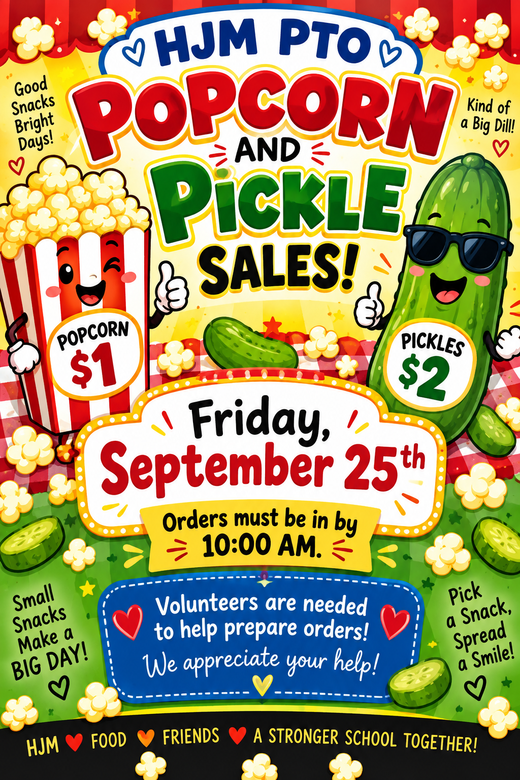 Popcorn and Pickle