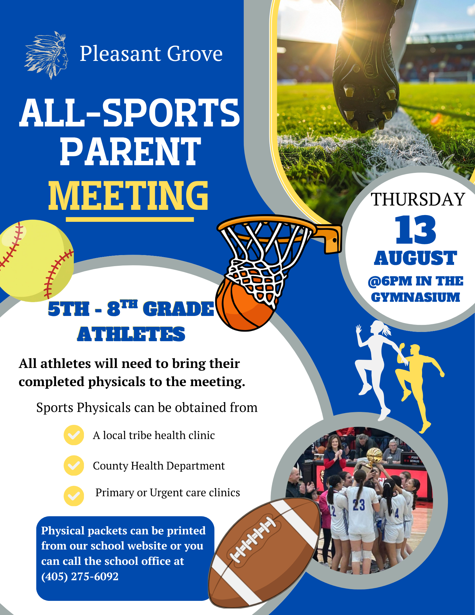 All-Sports Parent Meeting (5th-8th grades)