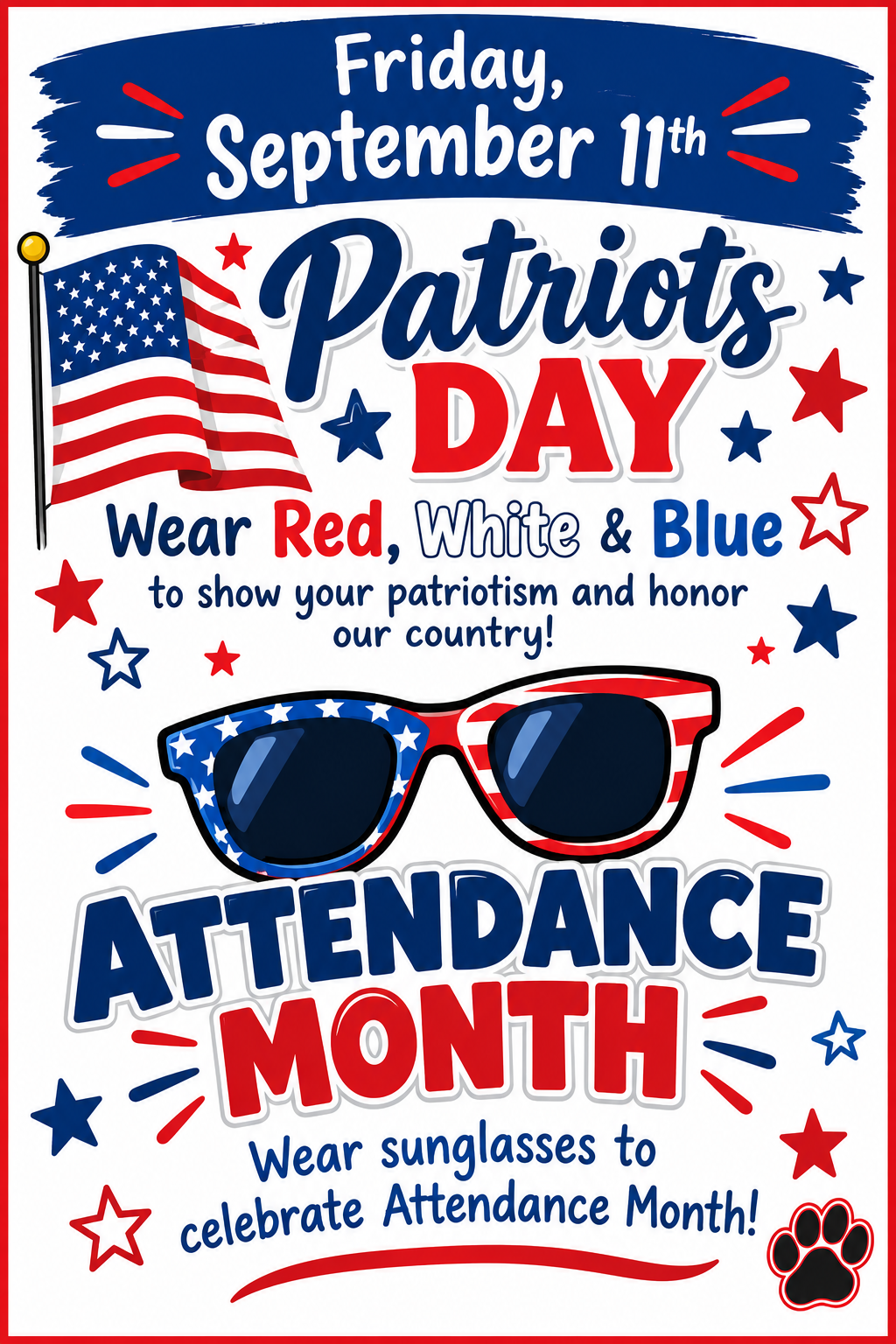 Patriots Day and Attendance Month 