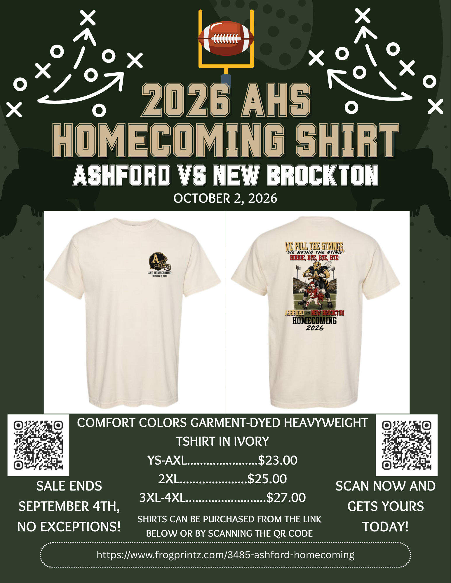 2026 Homecoming Shirts 