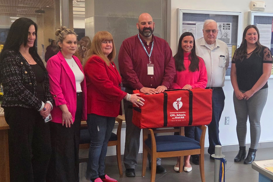 CVA receives 10 CPR kits