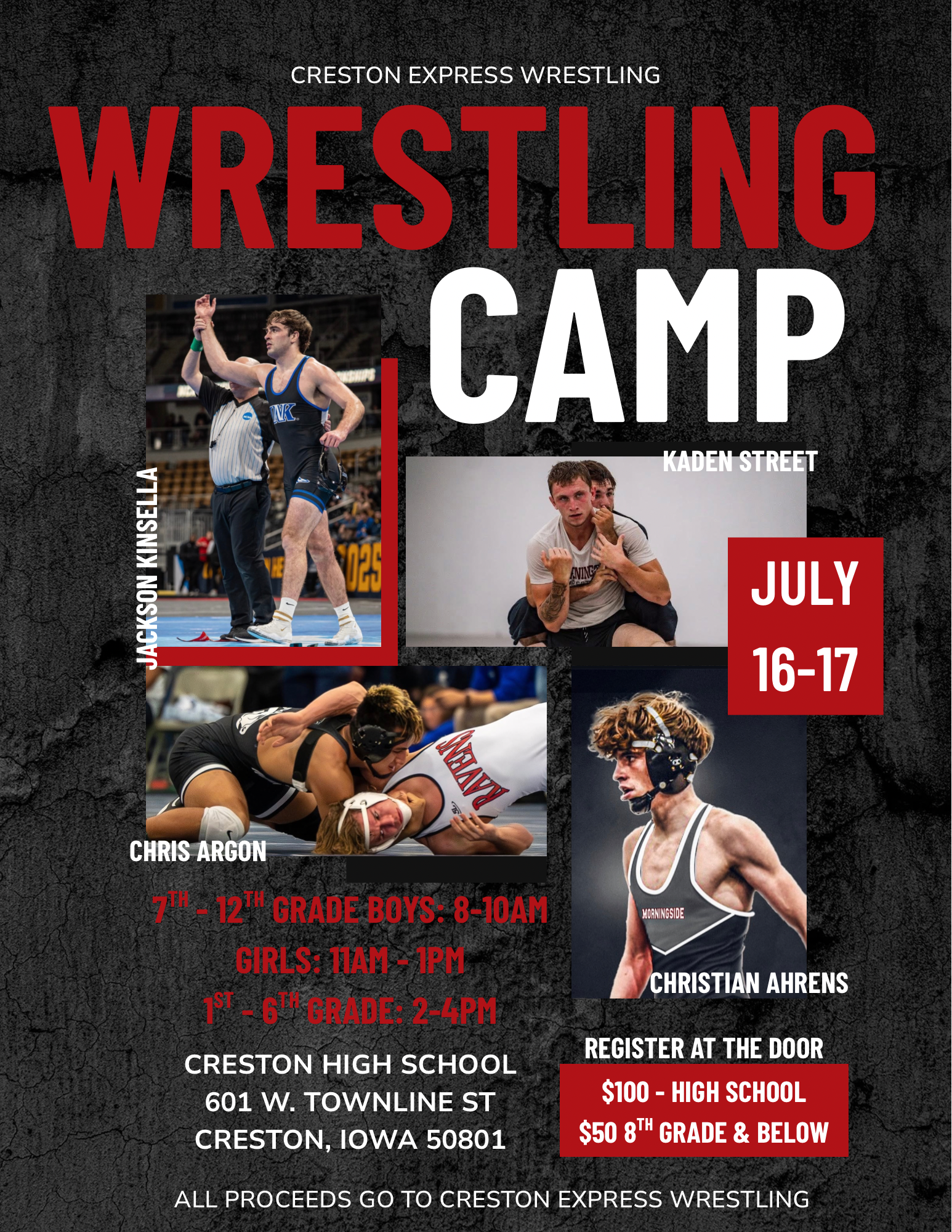 Creston Express Wrestling Camp