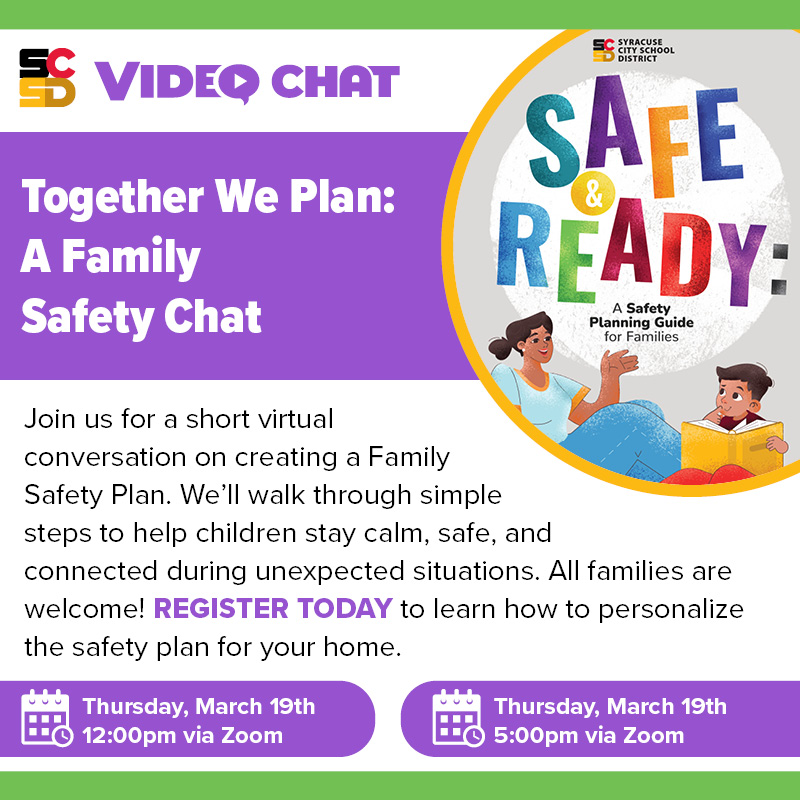 Video Chat - Together We Plan: A Family Safety Chat