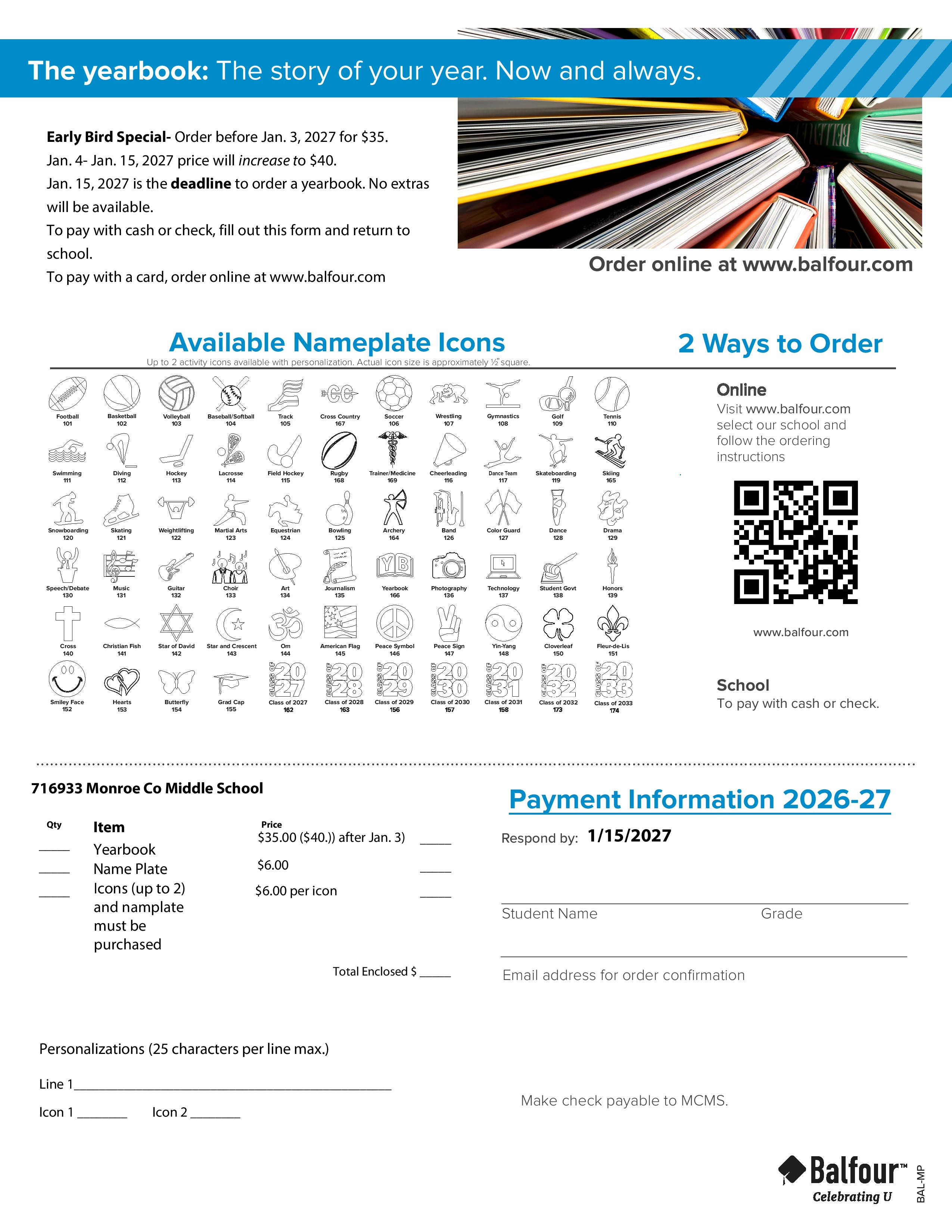 Yearbooks on Sale