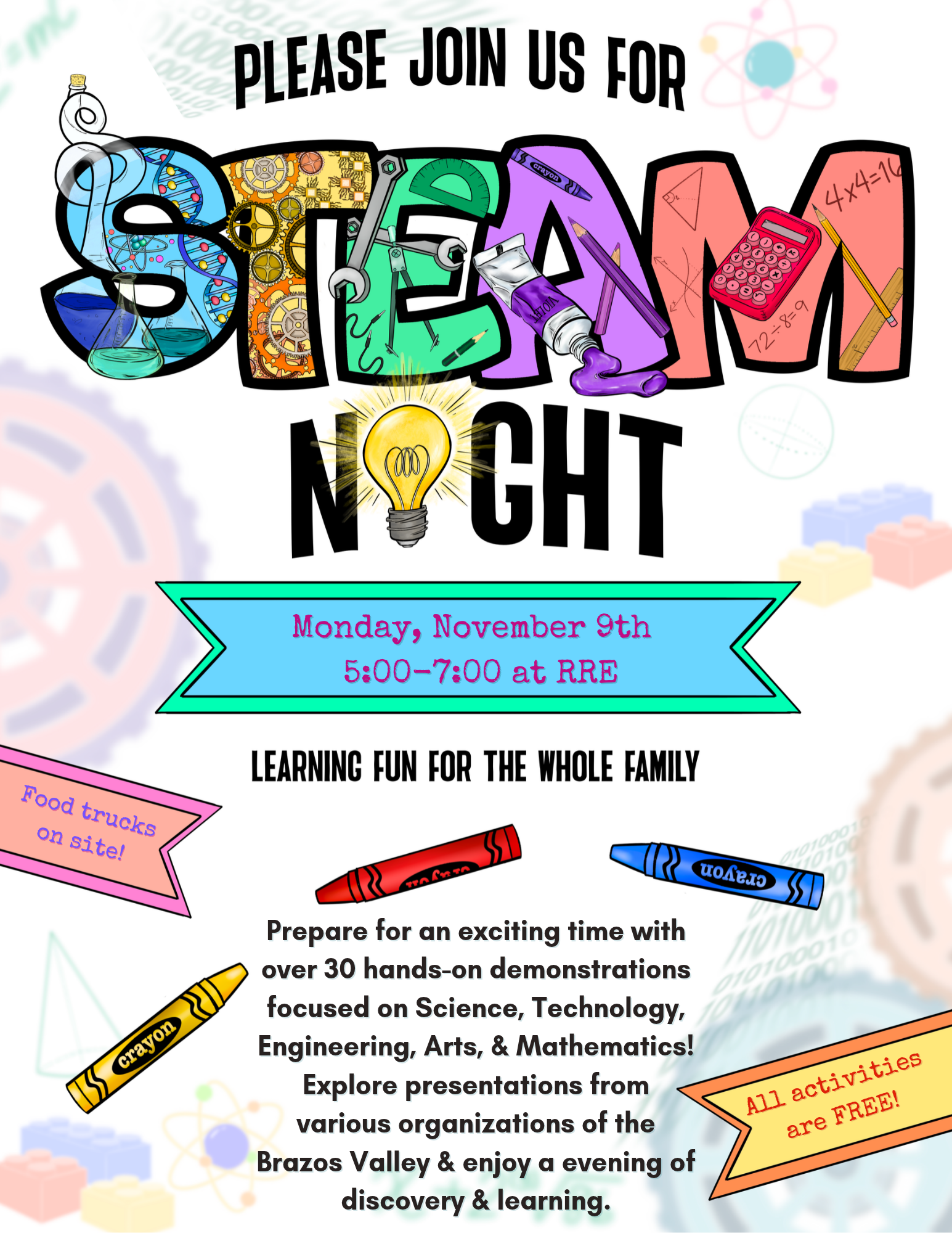 STEAM Night Save the Date Info!