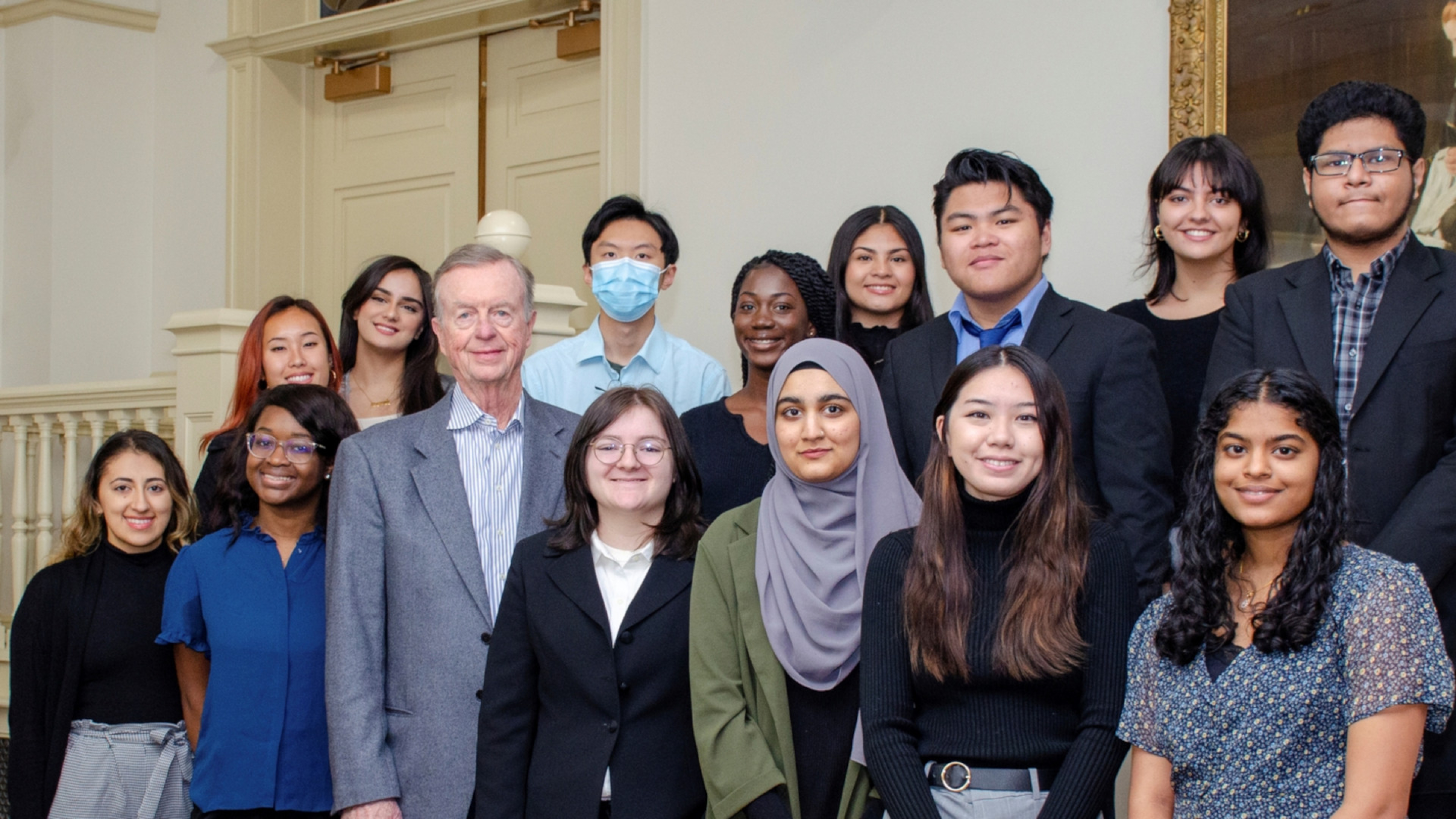 PHS alumnus and benefactor awards 100th Cullen Family Scholarship 