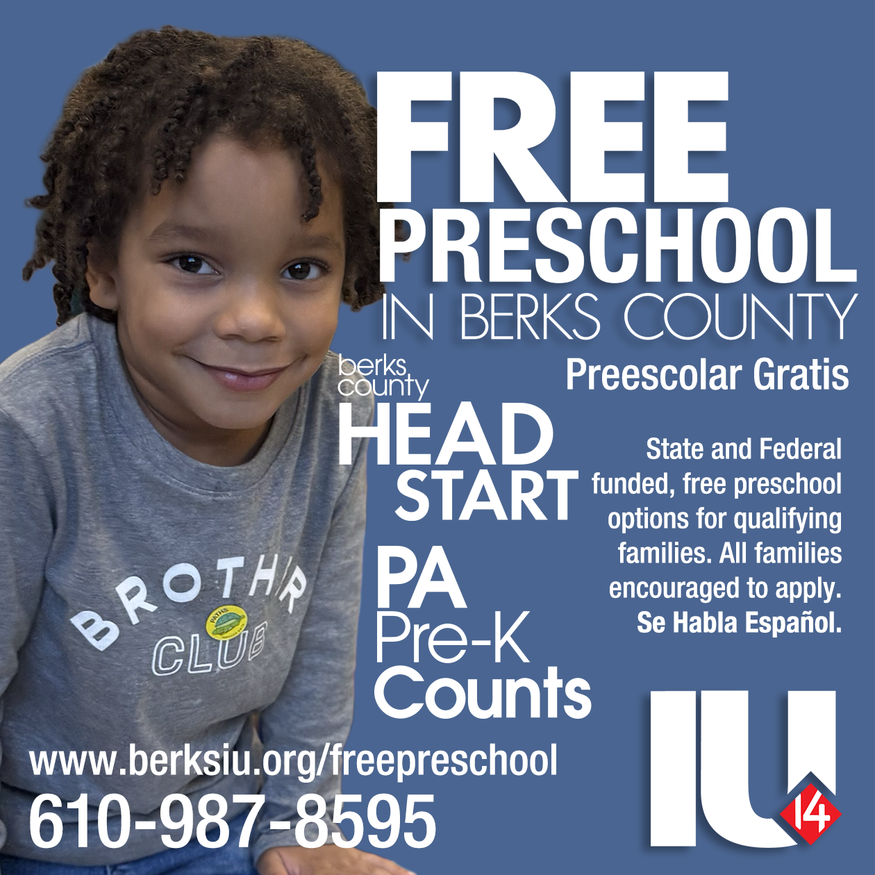 Pre-K Counts - FREE PRESCHOOL Opportunity!
