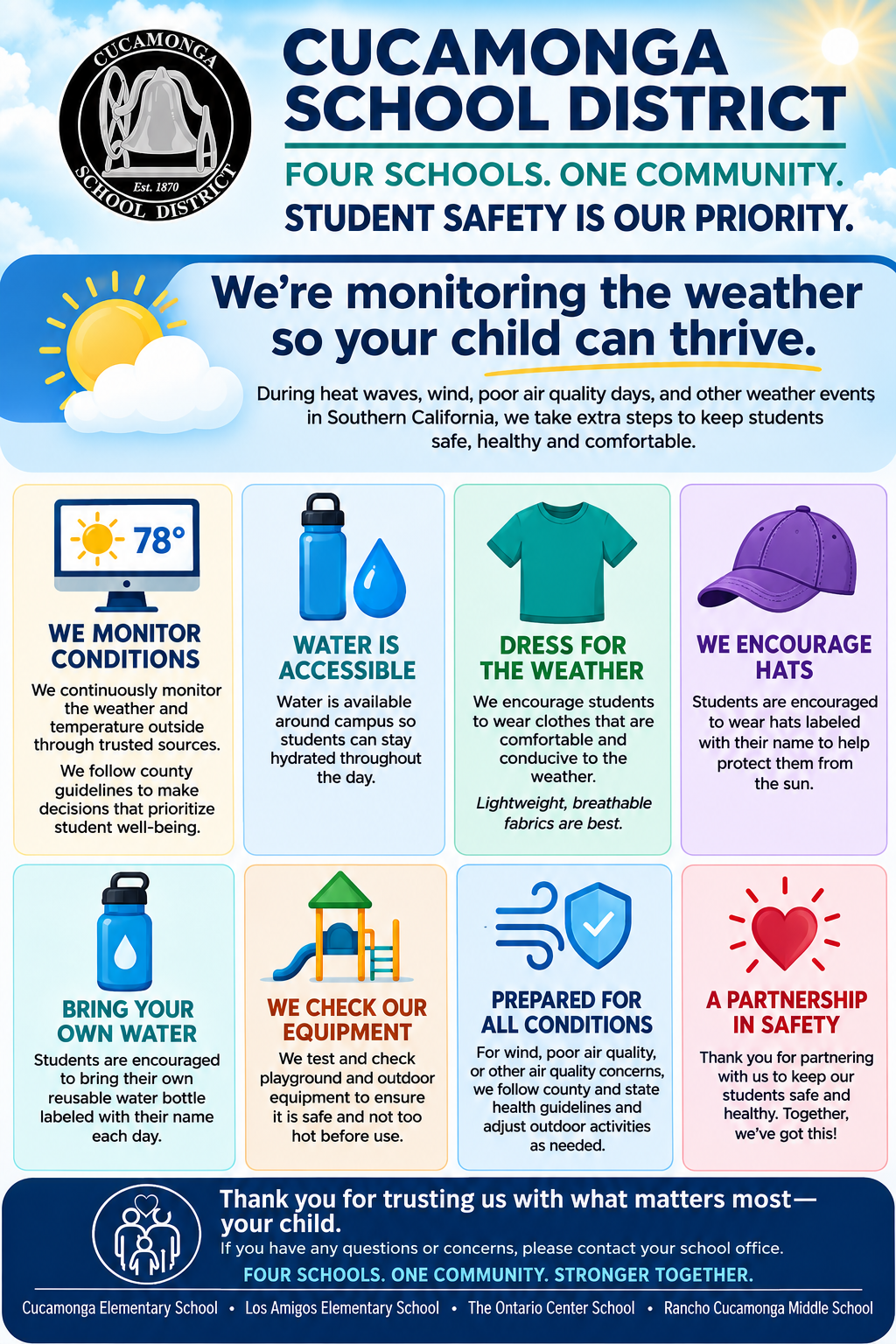 Student Safety  & Weather