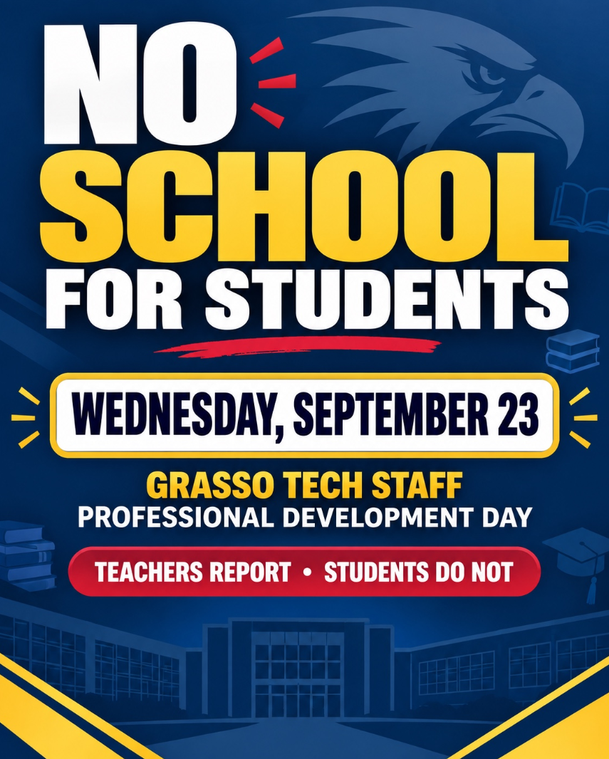 There is NO SCHOOL for students on Wednesday, September 23.