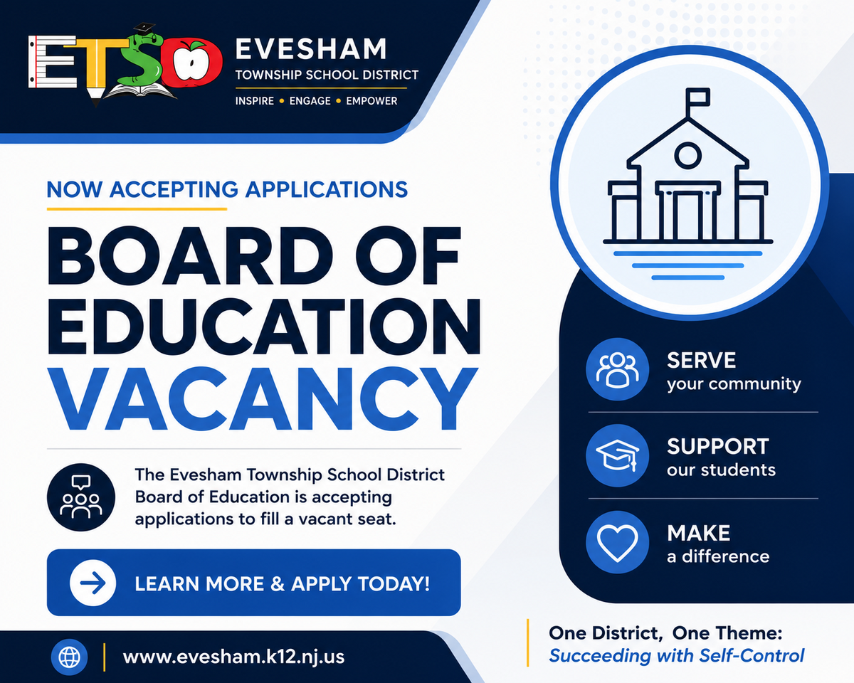 Notice of Board of Education Vacancy 