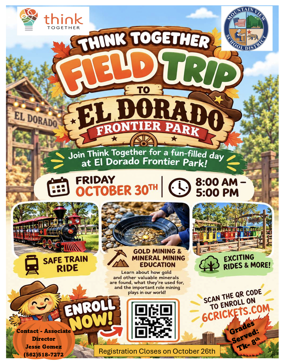 No School October 30 – Exciting Field Trip Opportunities!