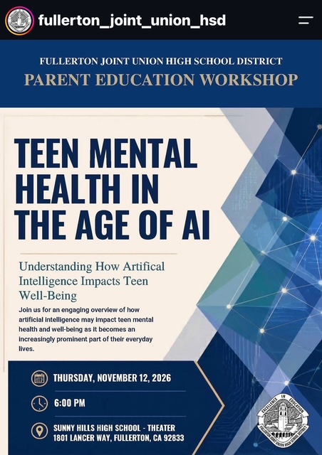 Teen Mental Health in the Age of AI