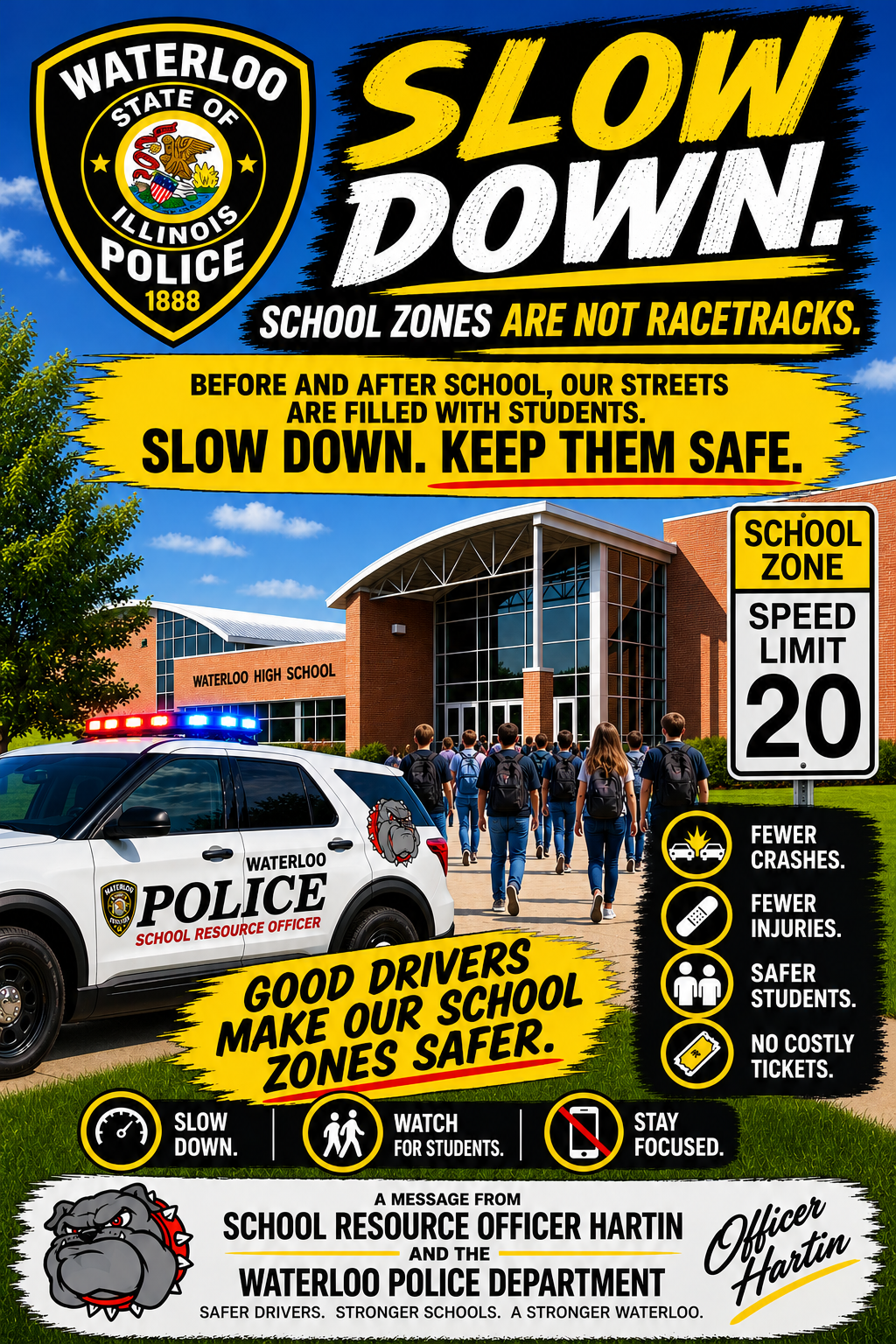 A Message from School Resource Officer Hartin