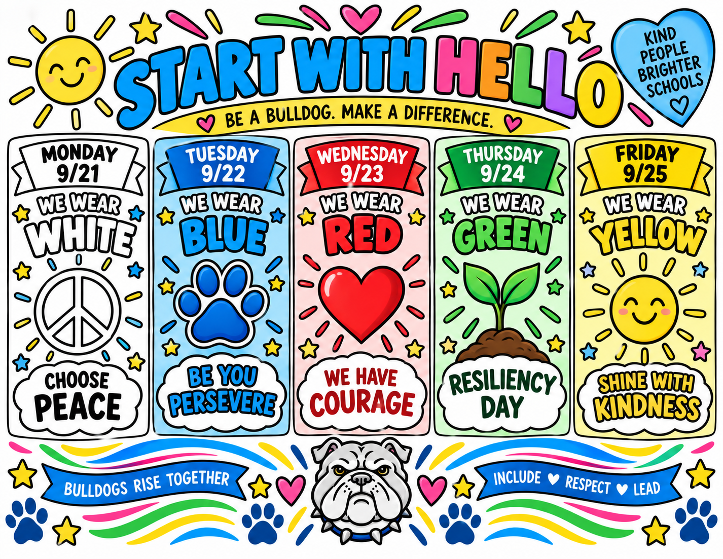 Resiliency Week- Start With Hello!