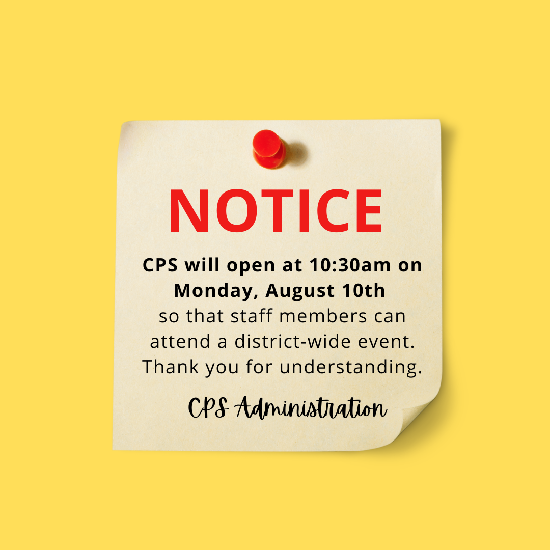 Late Opening on 8/10