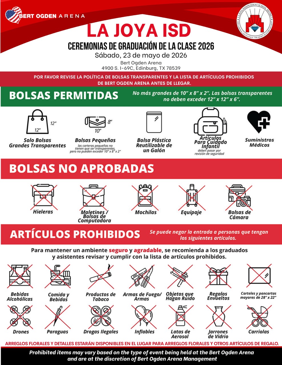 Bag Policy