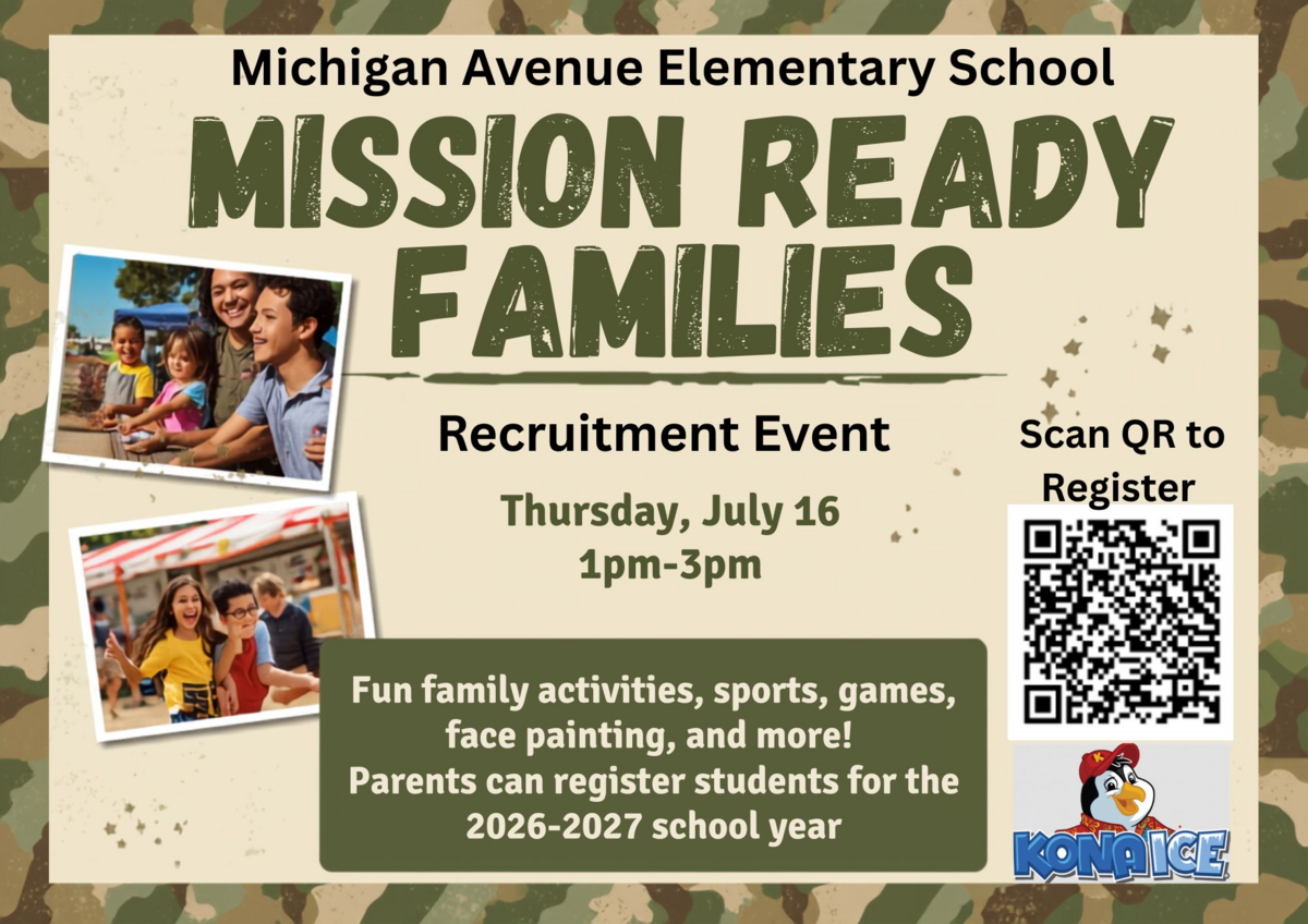  Mission Ready, Families! **REMINDER**