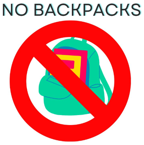 No Backpacks Tomorrow! Last day of school! - May 27