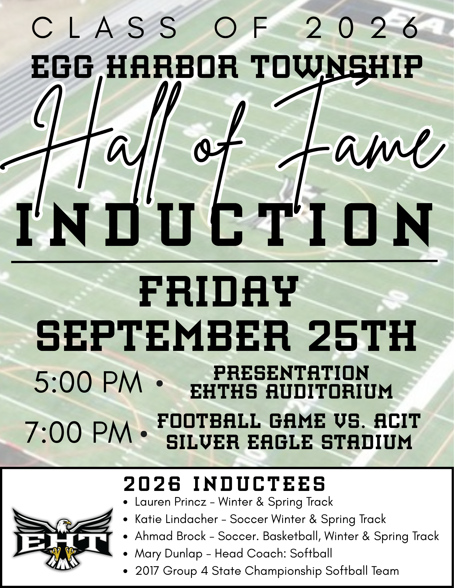 Hall of Fame Induction