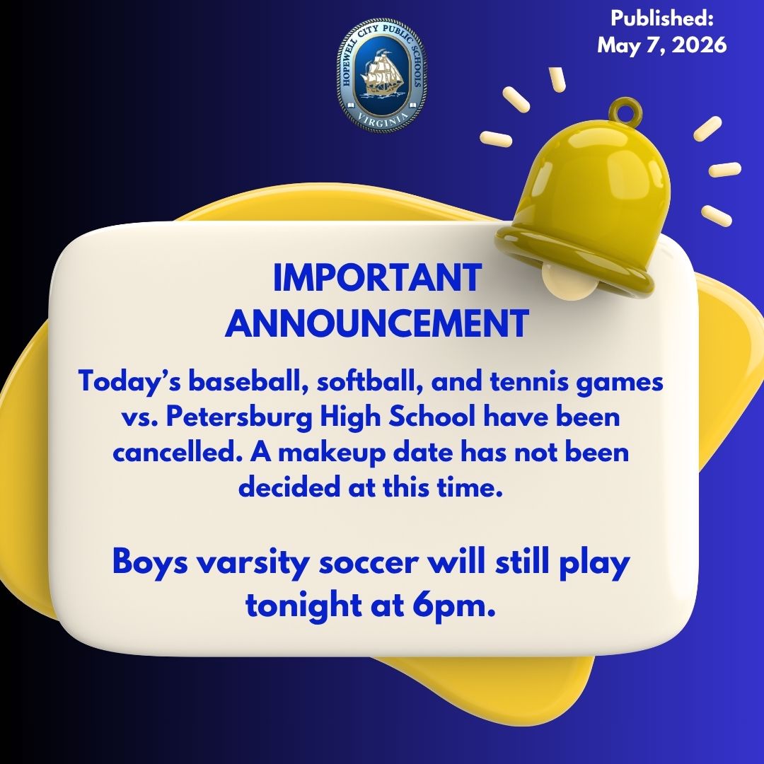 May 7th: Hopewell High School Sports Update