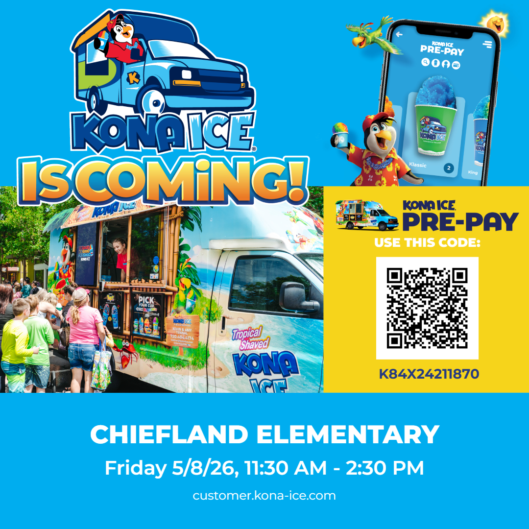 Kona Ice- May 8th! 