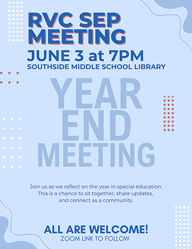 RVC SEP Year End Meeting: June 3, ​2026