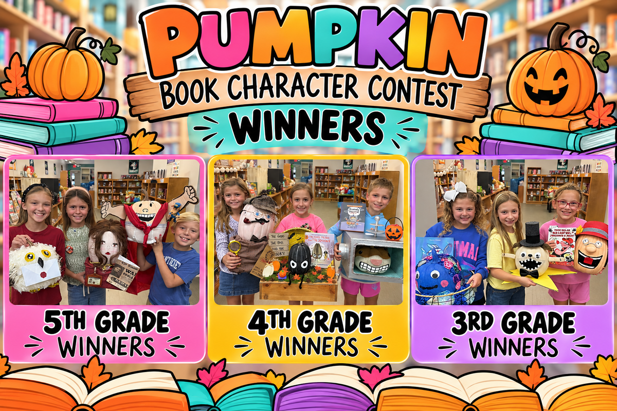 Pumpkin Book Character Winners