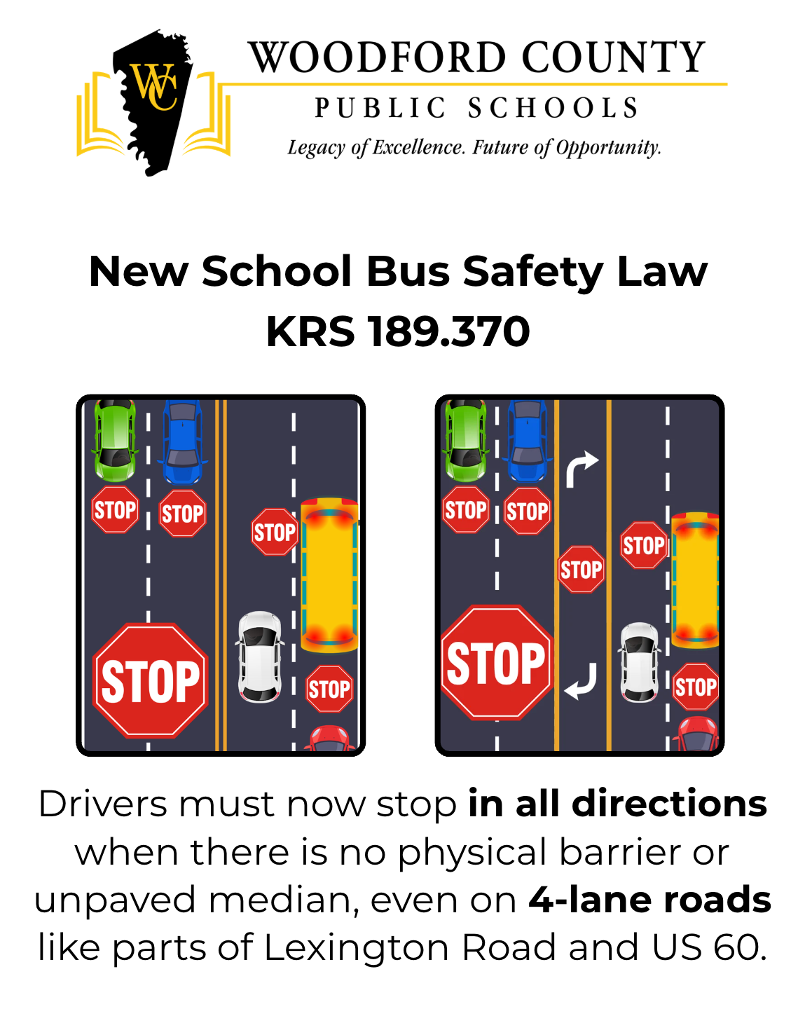 New School Bus Safety Law in Effect in Kentucky 🚌