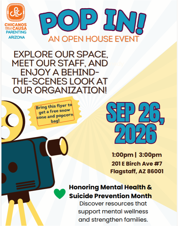 Community Event: Resources and Open House at Chicanos Por la Causa