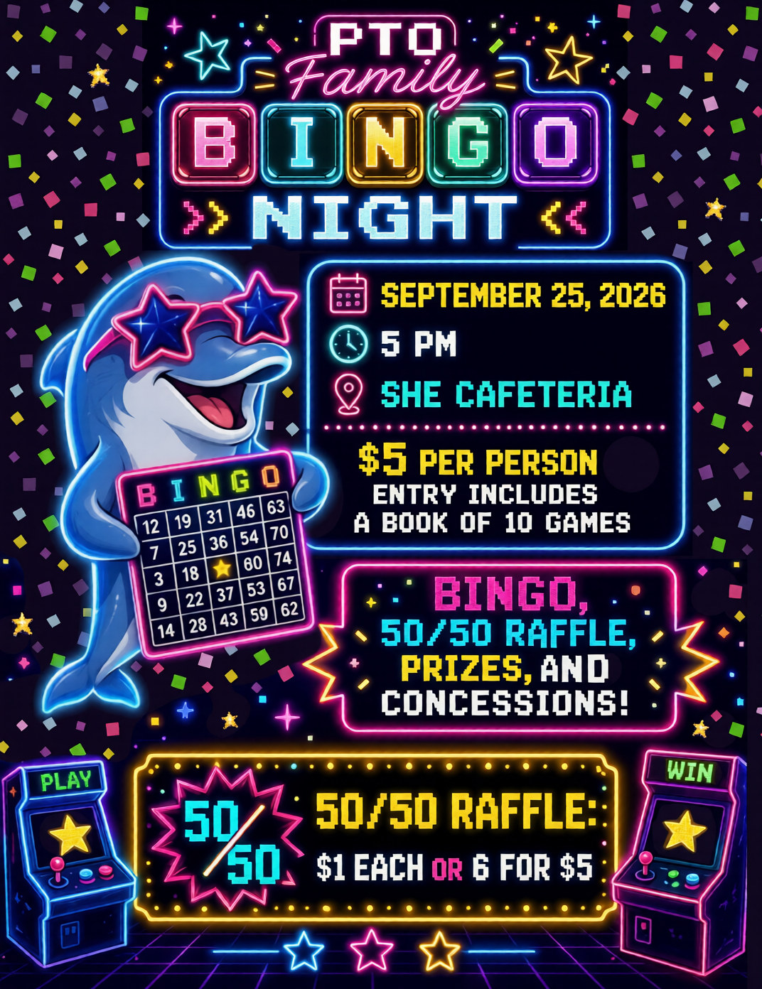 SHE BINGO NIGHT! 