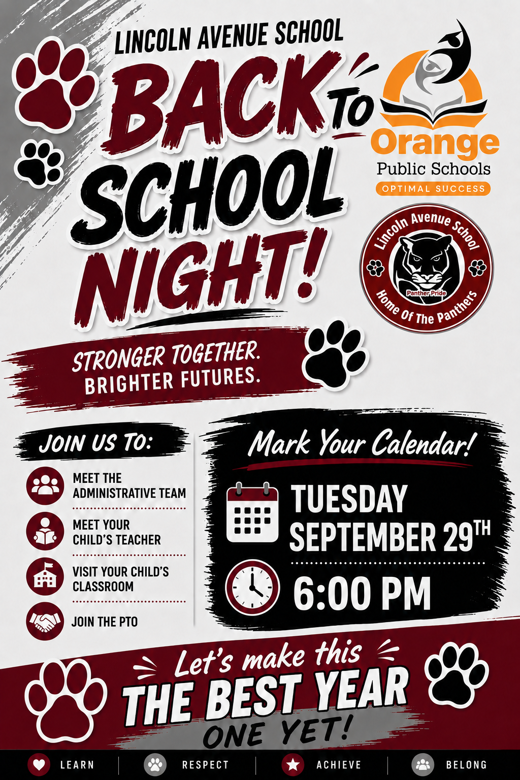 LAS - Back to School Night - September 29, 2026