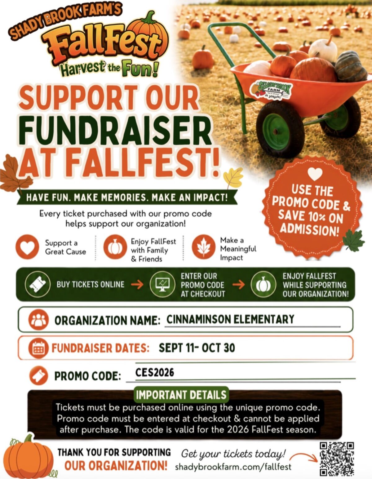 CEHASA Shady Brook Farms Fundraiser