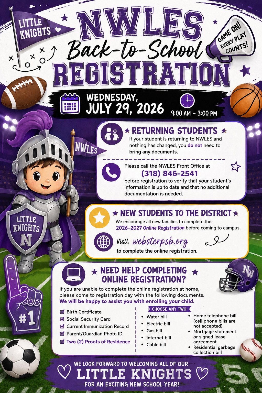 NWLES Registration  