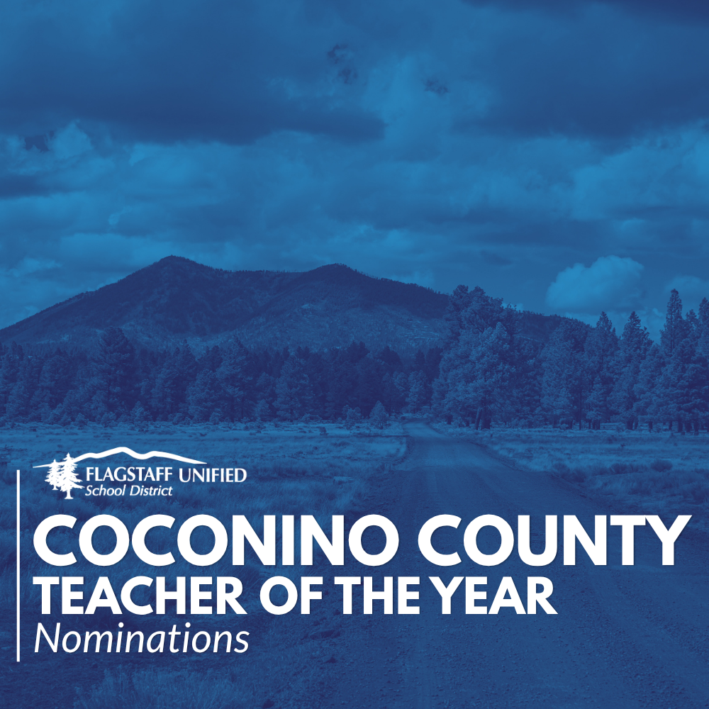 2026–2027 Coconino County Teacher of the Year Award nominations are open