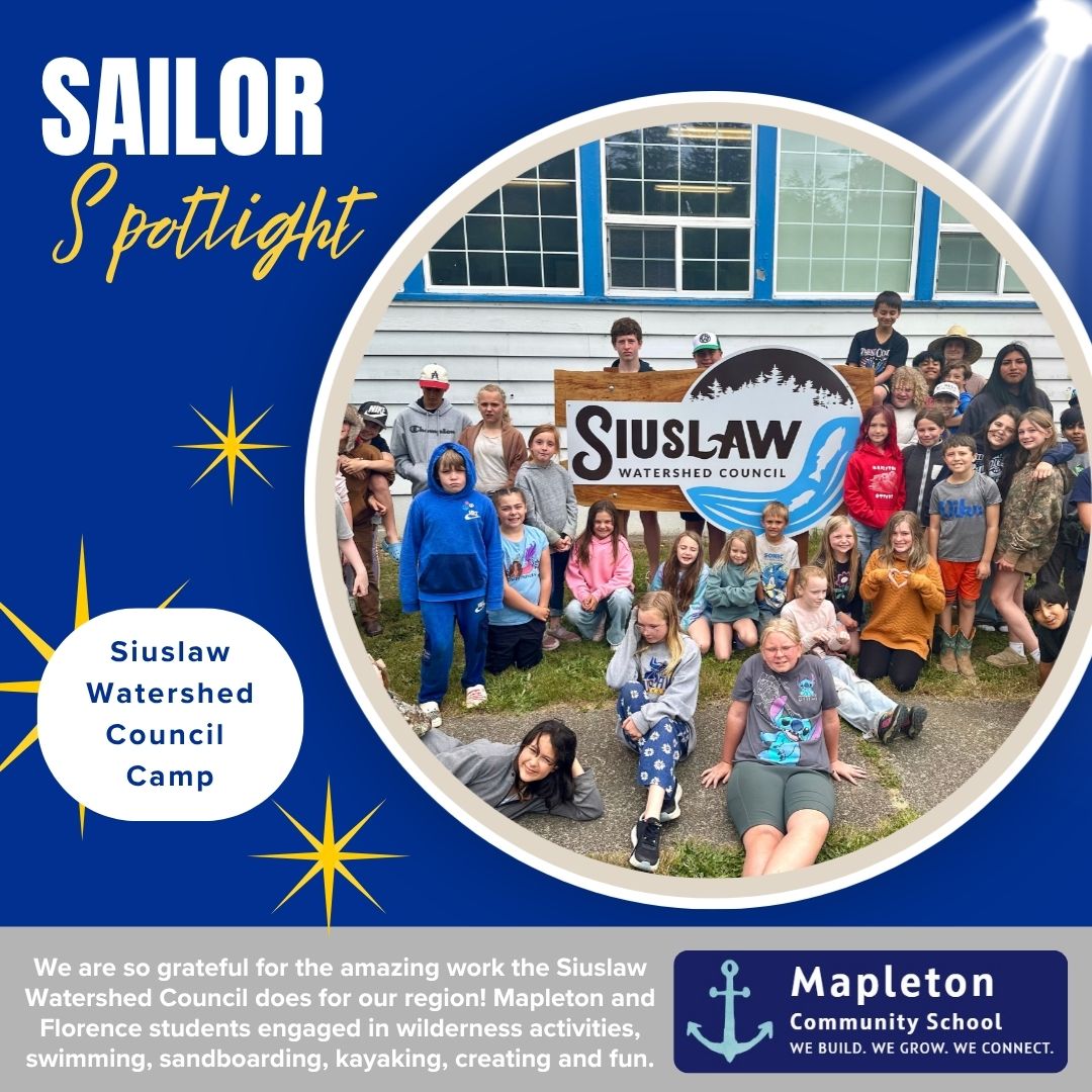 Sailor Spotlight: Watershed Council Camp