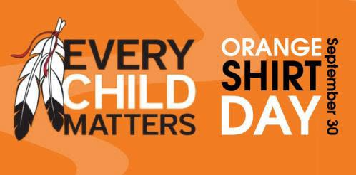 Orange Shirt Day: September 30th