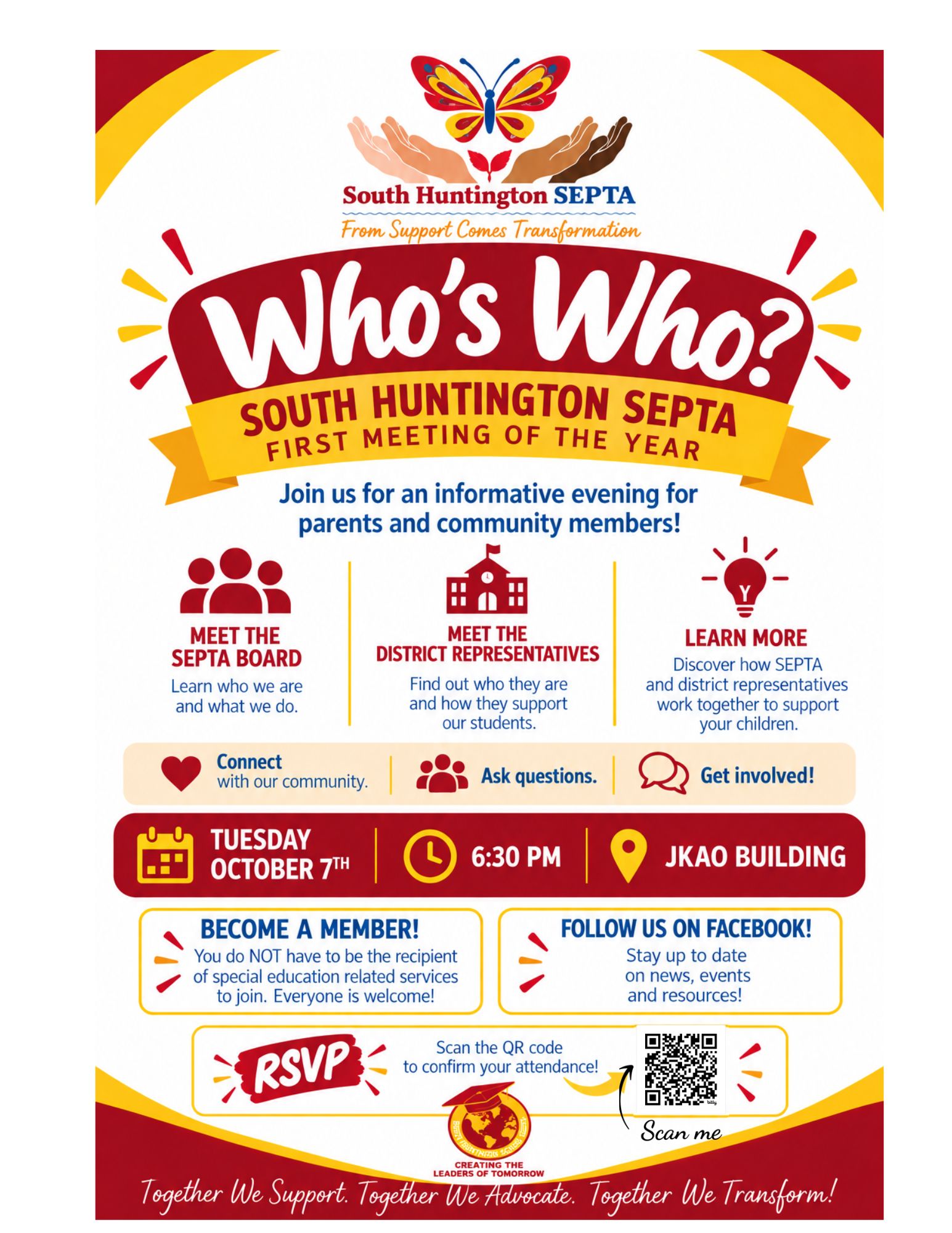 SEPTA's First Meeting of the Year - Tuesday, October 7th