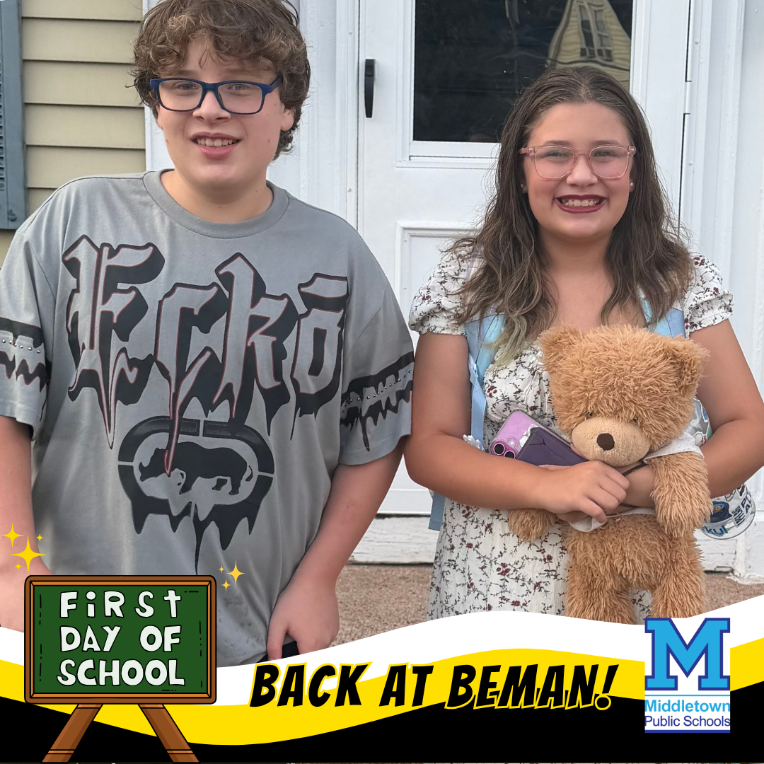 Back at Beman Middle School!