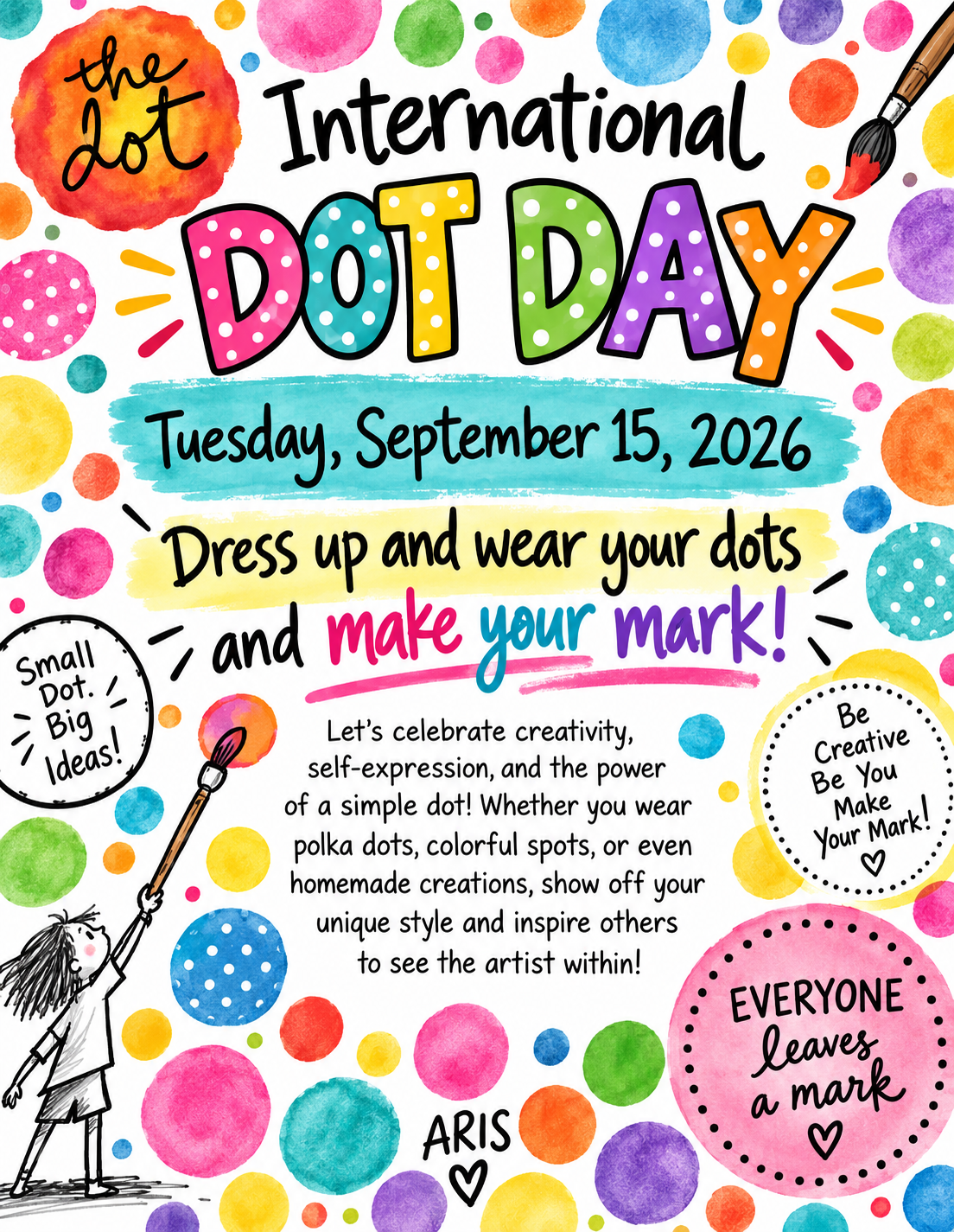 DOT DAY is coming 9/15/2026!