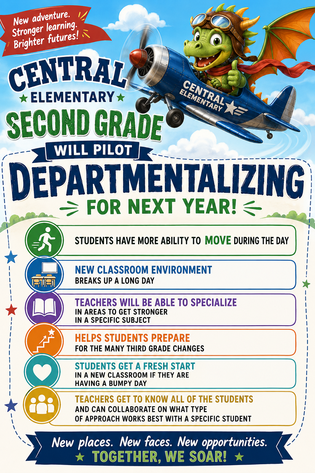 Exciting Changes for Second Grade!
