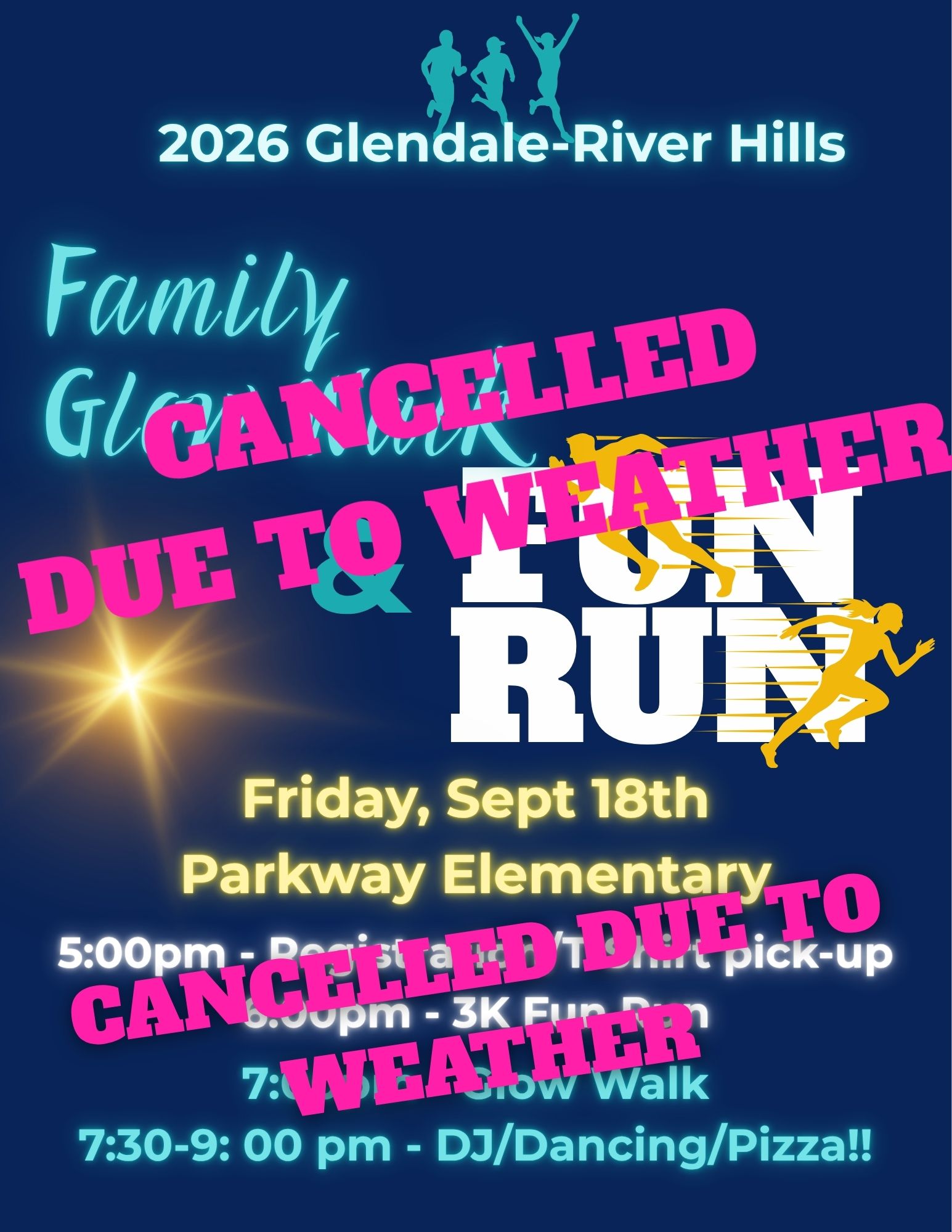 Cancelled Fun Run/Glow Walk