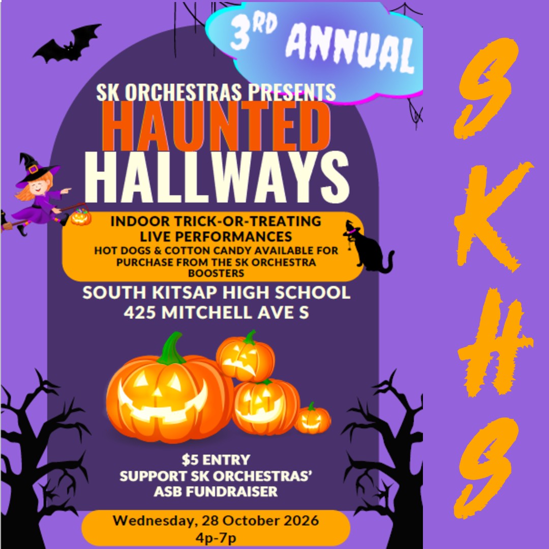 SKHS - Haunted Hallways Flyer