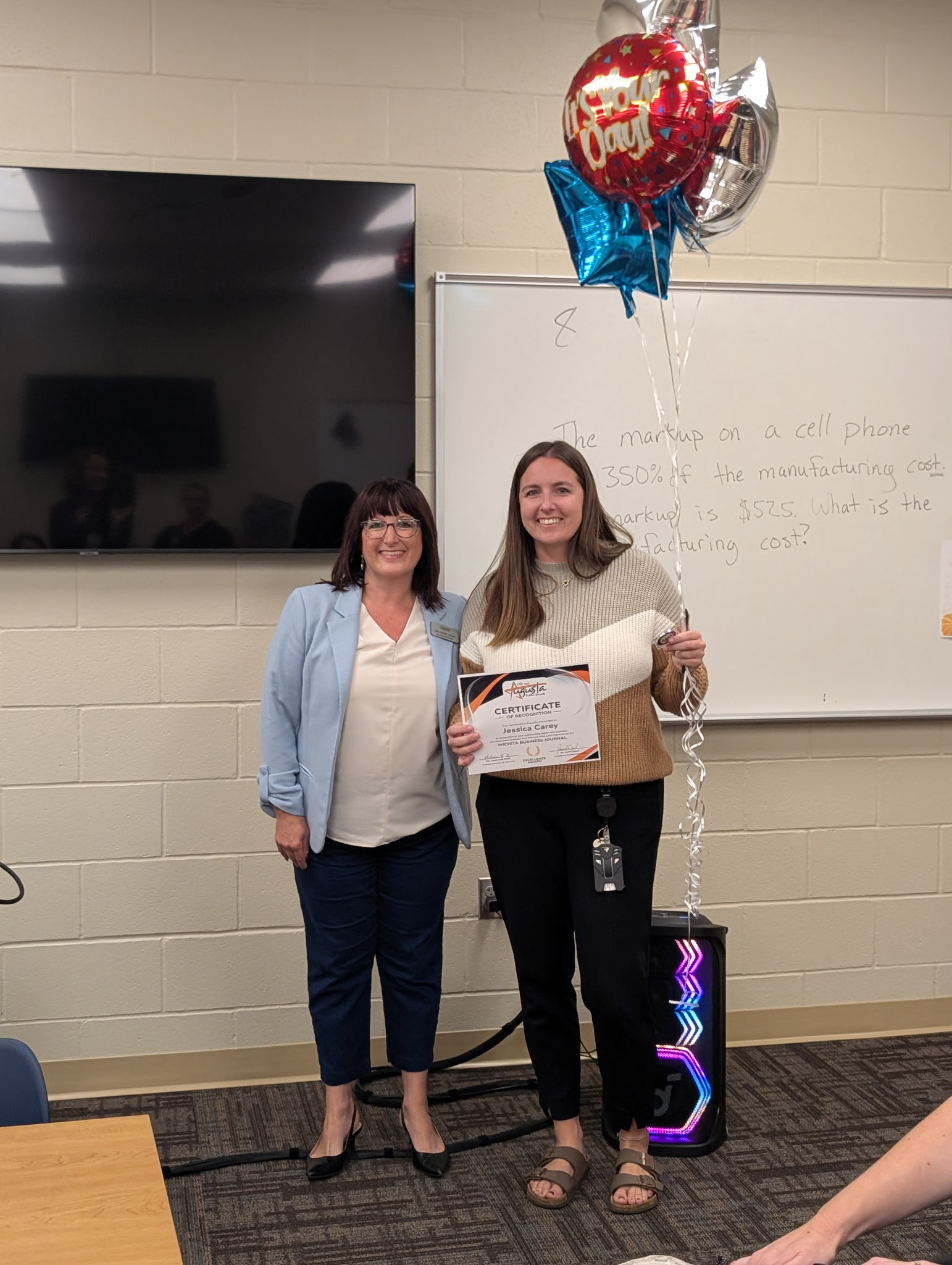 Augusta Middle School Principal Jessica Carey Recognized as a Woman Who Leads