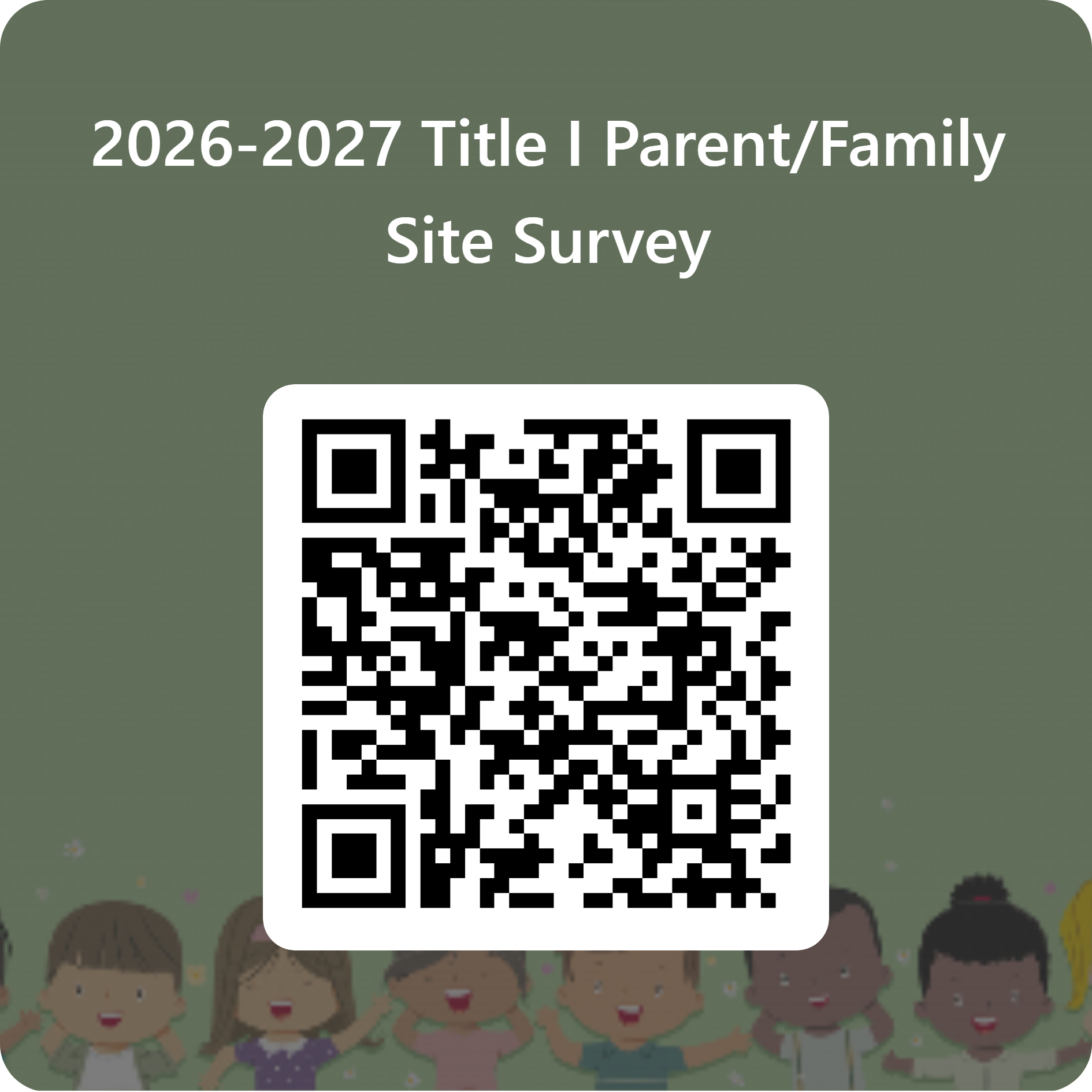 2026-2027 Title I Parent/Family Site Survey