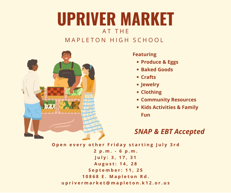 Upriver Market: Join Us!